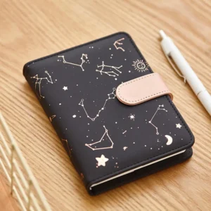 A6 Undated Daily Planner Starry Sky Journal